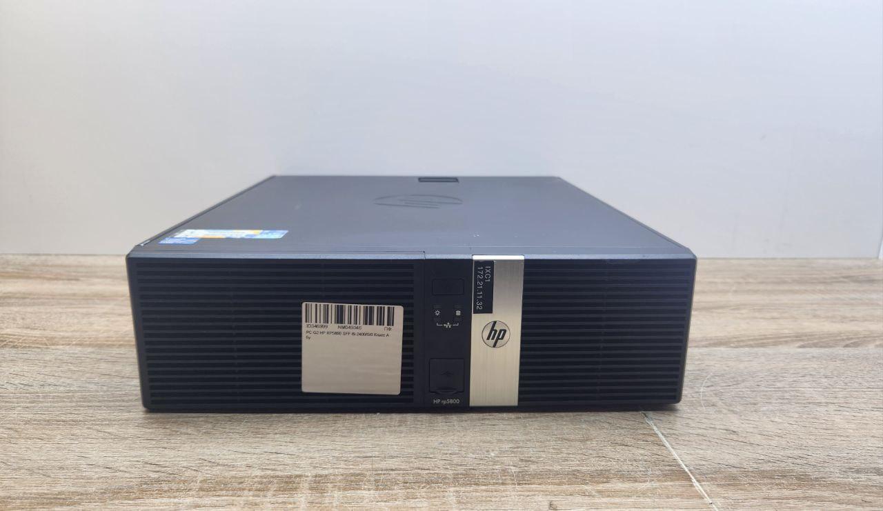 Комп'ютер g2 HP RP5800 Ratail System SFF Intel Core i5-2400/DDR3 8GB/SSD 120GB Гар.12міс!