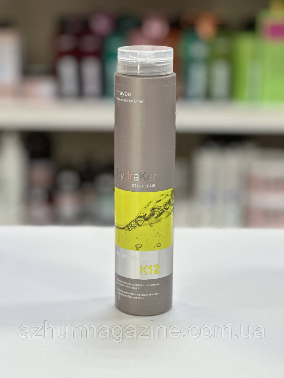 Безсульфатний шампунь для волосся з кератином Erayba HydraKer K12 Keratin Shampoo 250мл