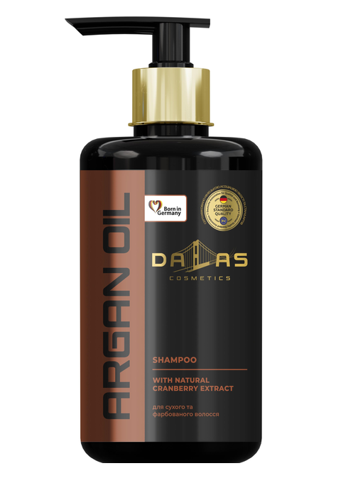 Шампунь для волосся Dalas Cosmetics Profi-Tox з Екстрактом журавлини та Аргановим маслом 1 л 4262396141507