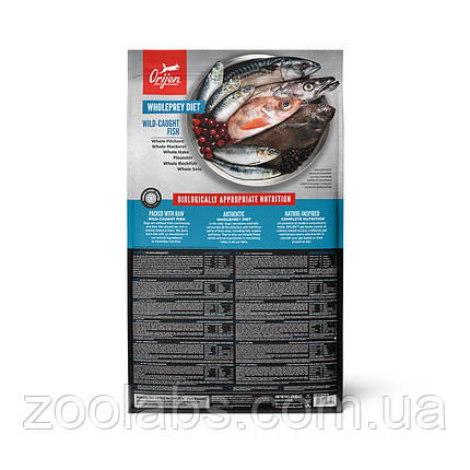 Orijen Six Fresh Fish Dog | Оріджен 6 риб для собак 11,4 кг, фото 3
