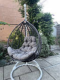 Крісло-кокон із ротанга, Nadia, фото 7