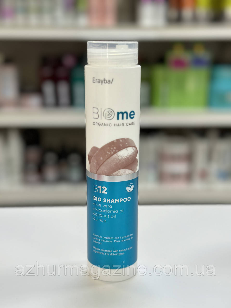 Органічний шампунь для волосся Erayba Biome В12 Bio Shampoo 250мл