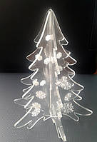 Новорічна об'ємна ялинка з оргскла