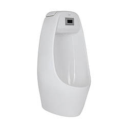 Пісуар підвісний Qtap Stork з ІЧ-датчиком автоматичного змиву 350х310х685 White QT1588102HW