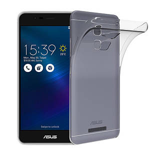 Ультратонкий 0,3 мм чохол для Asus Zenfone 3 Max (ZC520TL) прозорий