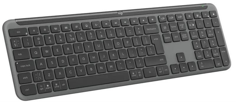 Клавіатура бездротова Logitech Signature Slim K950 US Graphite USB (920-012465), фото 1