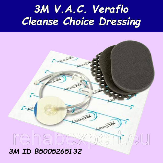 3M V.A.C. Veraflo Cleanse Choice Dressing - 3M ID B5005265132