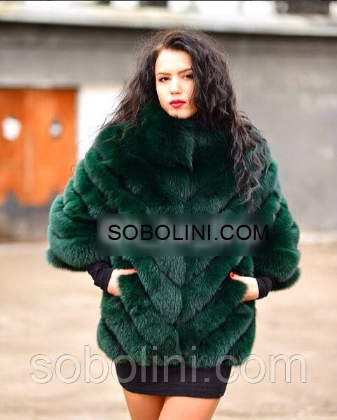 Кожушок із хутра фінського песця , фото 1