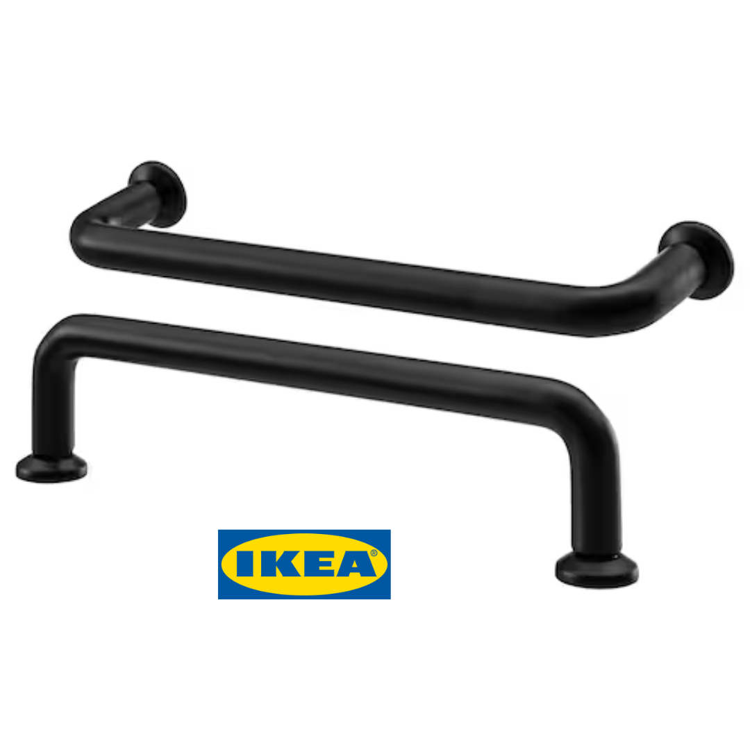 Набір ручок IKEA BAGGANÄS 2 предмети 803.384.13