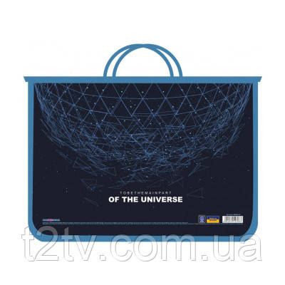 Папка - портфель Cool For School пластиковий на блискавці Fast (CF30000-04)