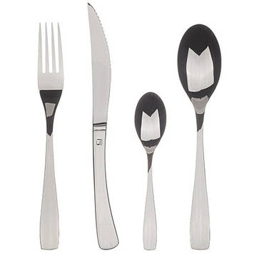 Набір столових приладів 24 предметів з нержавіючої сталі Bergner BG-5155-MM PISA