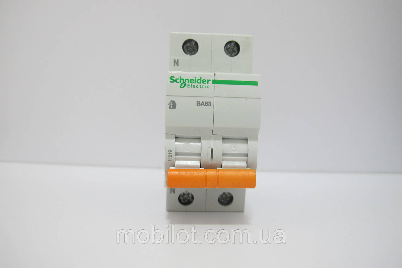 Двухполюсный автомат Schneider Electric Merlin Gerin 1p+N 6А - купить ...