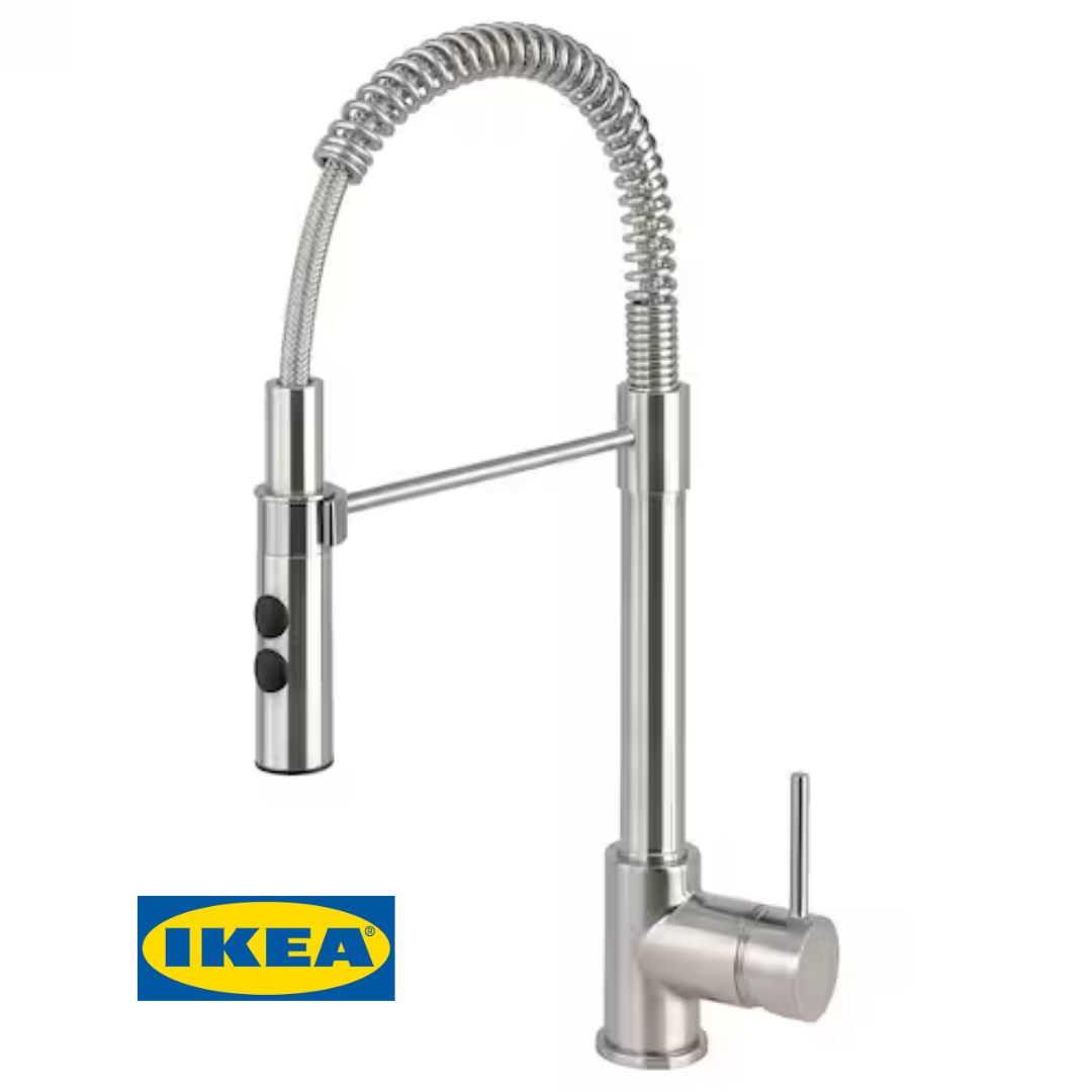 Змішувач для кухні IKEA VIMMERN (ІКЕА Віммерн). 80519951. Сталевий