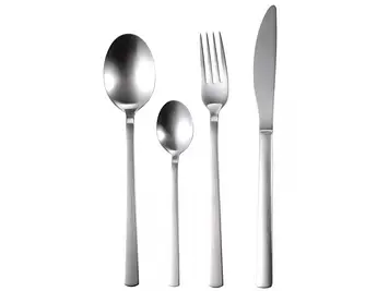 Набір столових приладів 24 предмети з нержавіючої сталі матові Bergner BG-5360-MM NICE