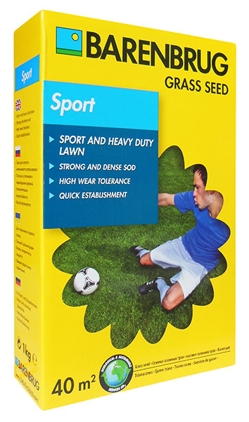Газонна трава Barenbrug SPORT 1кг, фото 1