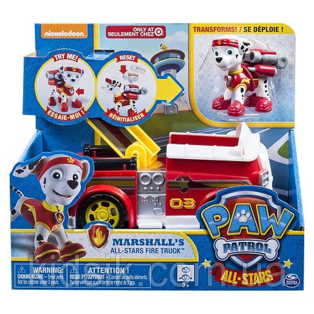 Іграшка Маршал , Порятунок Супер Щена-Супергерої Щенячий патруль All Stars (PAW PATROL)