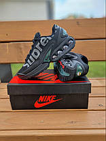 Чоловічі Кросівки Nike Air Max DN x Supreme Black / Найк Аїр Макс ДН Супрім Чорні, фото 4