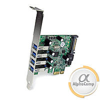 Контролер PCIe — USB3.0 (EXT: 4×USB3.0, POWER: molex)