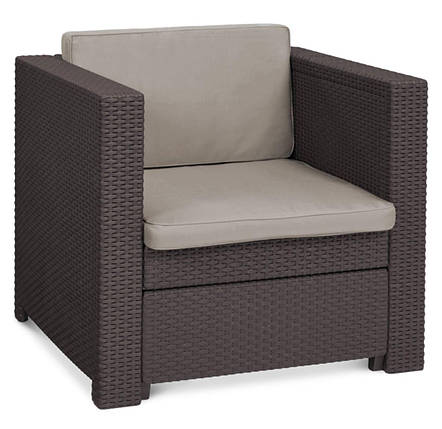 Садове крісло для тераси коричневий Provence Keter, фото 1