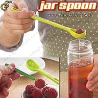 Набор столовых приборов - "Jar Spoon" - 2 в 1