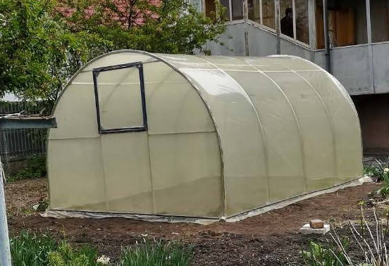 Теплица 4x6 м под пленку UV-4 100 мкм труба 30х20 мм "Маївка" Стандарт ...