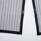 Москітна сітка Magic Mesh 210х100 см, Магнітна сітка-штора для захисту від комах, Москітна сітка-двер, фото 4