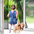 Москітна сітка Magic Mesh 210х100 см, Магнітна сітка-штора для захисту від комах, Москітна сітка-двер, фото 6