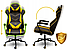 Ігрове комп'ютерне крісло Sofotel Blitzcrank — Геймерське крісло Жовто-чорне, фото 3