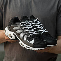Чоловічі Кросівки Nike Air Max TN Plus Terrascape Black / Найк Аїр Макс ТН Плюс Терраскейп Чорні з Білим, фото 4
