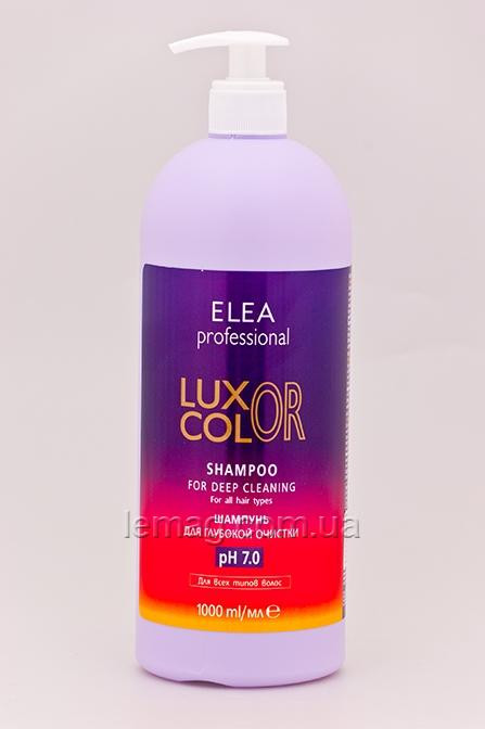 ELEA ARTISTO Color Shampoo Deep Cleaning Шампунь для глибокого очищення, 1000 мл