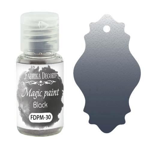 Суха фарба Magic paint Нейтральний чорний 15 мл