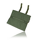 Килимок п'ятиточка для сидіння хакі трьохсекційний Kiborg П-3 Оксфорд, фото 3