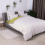 Комплект постільної білизни "ТЕП" полуторний (Olive Dots, 70x70), фото 5