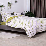 Комплект постільної білизни "ТЕП" полуторний (Olive Dots, 70x70), фото 6