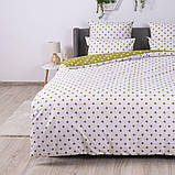 Комплект постільної білизни "ТЕП" полуторний (Olive Dots, 70x70), фото 8