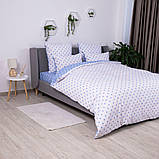 Комплект постільної білизни ТЕП "Happy Sleep" євро (Light Blue Dots, 50x70), фото 4