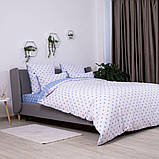 Комплект постільної білизни ТЕП "Happy Sleep" євро (Light Blue Dots, 50x70), фото 5