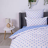 Комплект постільної білизни ТЕП "Happy Sleep" євро (Light Blue Dots, 50x70), фото 6