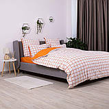Комплект постільної білизни "ТЕП" двоспальний (TERRACOTTA Check, 70x70), фото 6