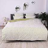Комплект постільної білизни ТЕП "Happy Sleep" двоспальний (Olive Dream, 50x70), фото 3
