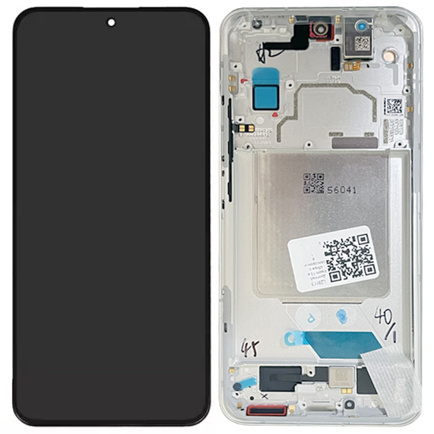 Дисплей Xiaomi 13 у зборі із сенсором і рамкою White service orig