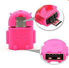 USB OTG адаптер перехідник для флешки Андроїд, фото 4