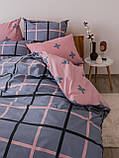 Комплект постільної білизни ТЕП "Happy Sleep" сімейний (331 PINCKY LINE, 50x70), фото 5