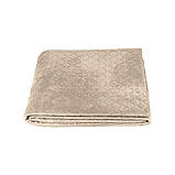 Покривало ТЕП "VELOUR" 180*240 см 1шт  (Золотий беж/Ромб круглий), фото 4