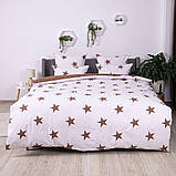Комплект постільної білизни ТЕП "Soft dreams" євро (Morning Star Cappuccino, 70x70), фото 3
