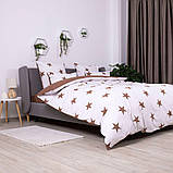 Комплект постільної білизни ТЕП "Soft dreams" євро (Morning Star Cappuccino, 70x70), фото 5