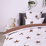Комплект постільної білизни ТЕП "Soft dreams" євро (Morning Star Cappuccino, 70x70), фото 6