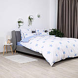 Комплект постільної білизни ТЕП "Soft dreams" сімейний (Morning Star Blue, 70x70), фото 5