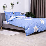 Комплект постільної білизни ТЕП "Soft dreams" євро (Twinkle Stars, 70x70), фото 5
