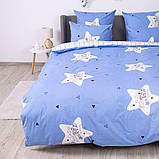 Комплект постільної білизни ТЕП "Soft dreams" євро (Twinkle Stars, 70x70), фото 7